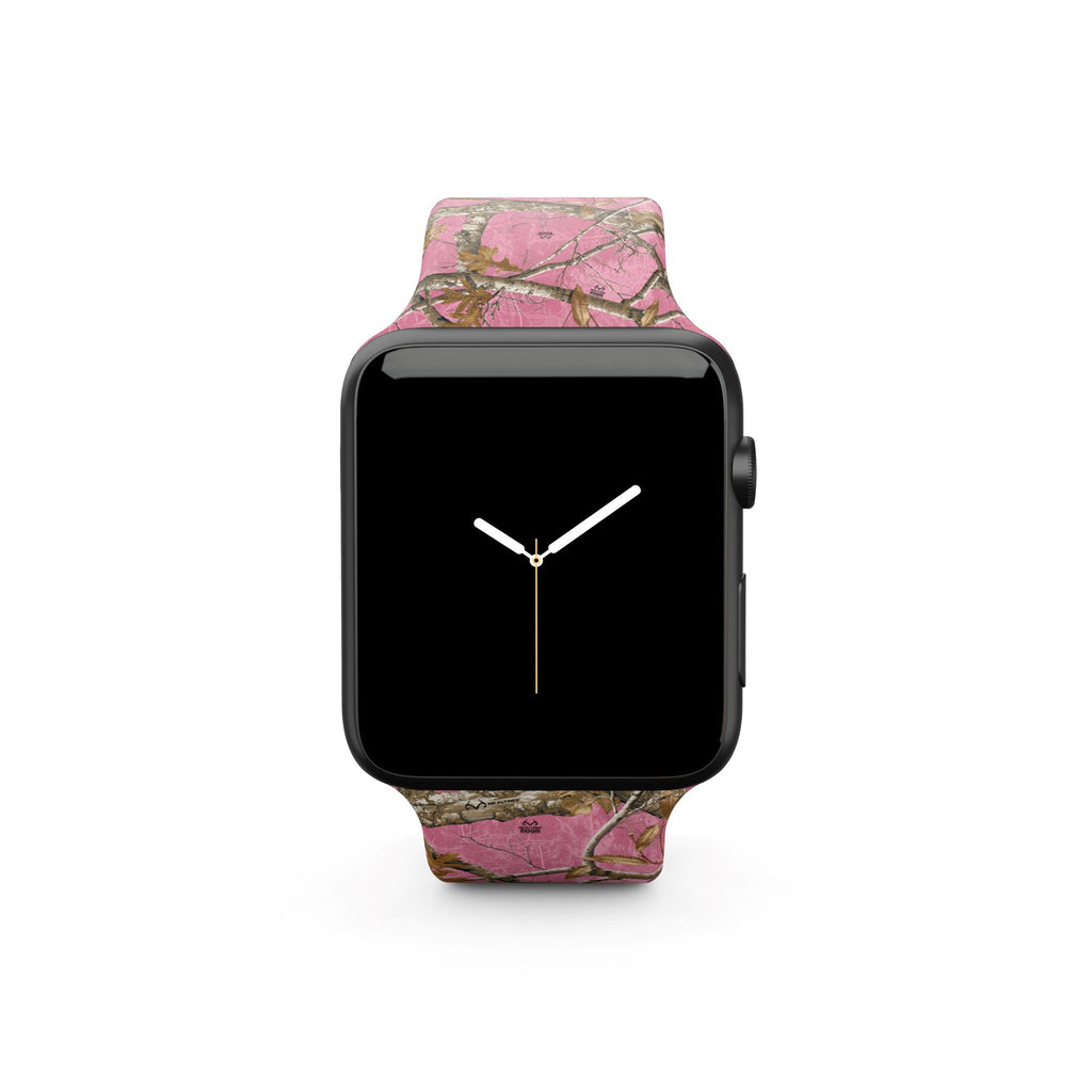 REALTREE EDGE COLORS™ Pink Camo Apple Watch Band - kamoskinz