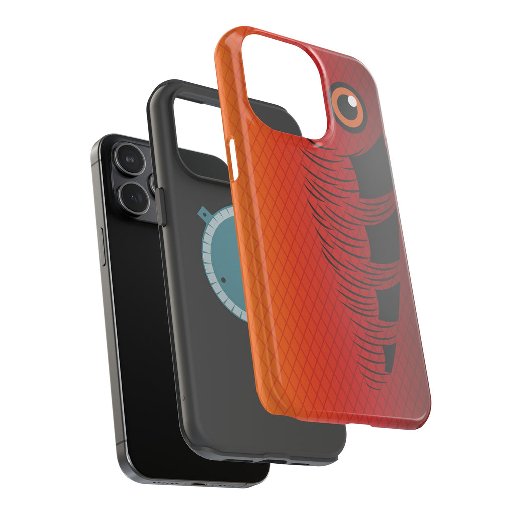 Red & Orange Lure MagSafe Tough Cases - Kamo Skinz 