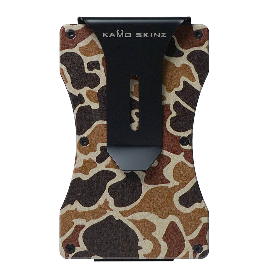 Vintage Duck Camo Slim Wallet, image size:920x920