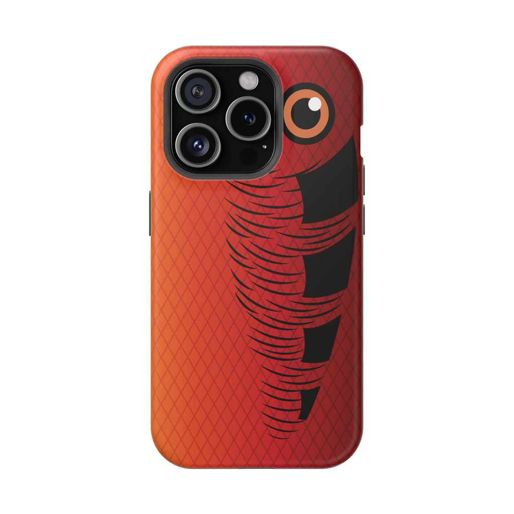 Red & Orange Lure MagSafe Tough Cases - Kamo Skinz 