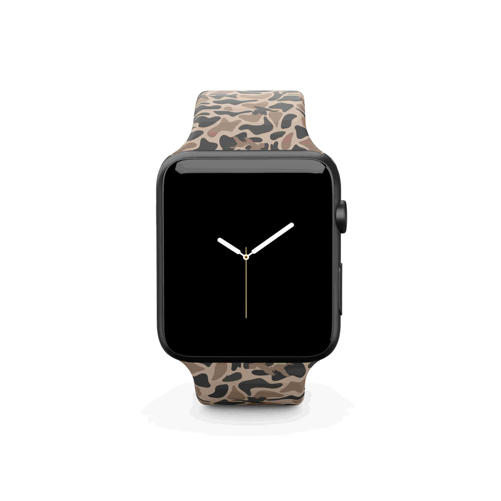 Ol' School Waterfowl Silicone Apple Watch Band - Kamo Skinz 