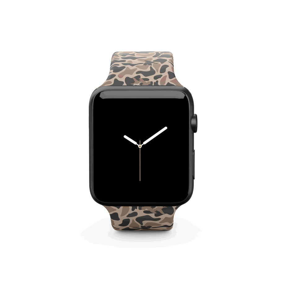 Retro Waterfowl Silicone Apple Watch Band – Kamo Skinz