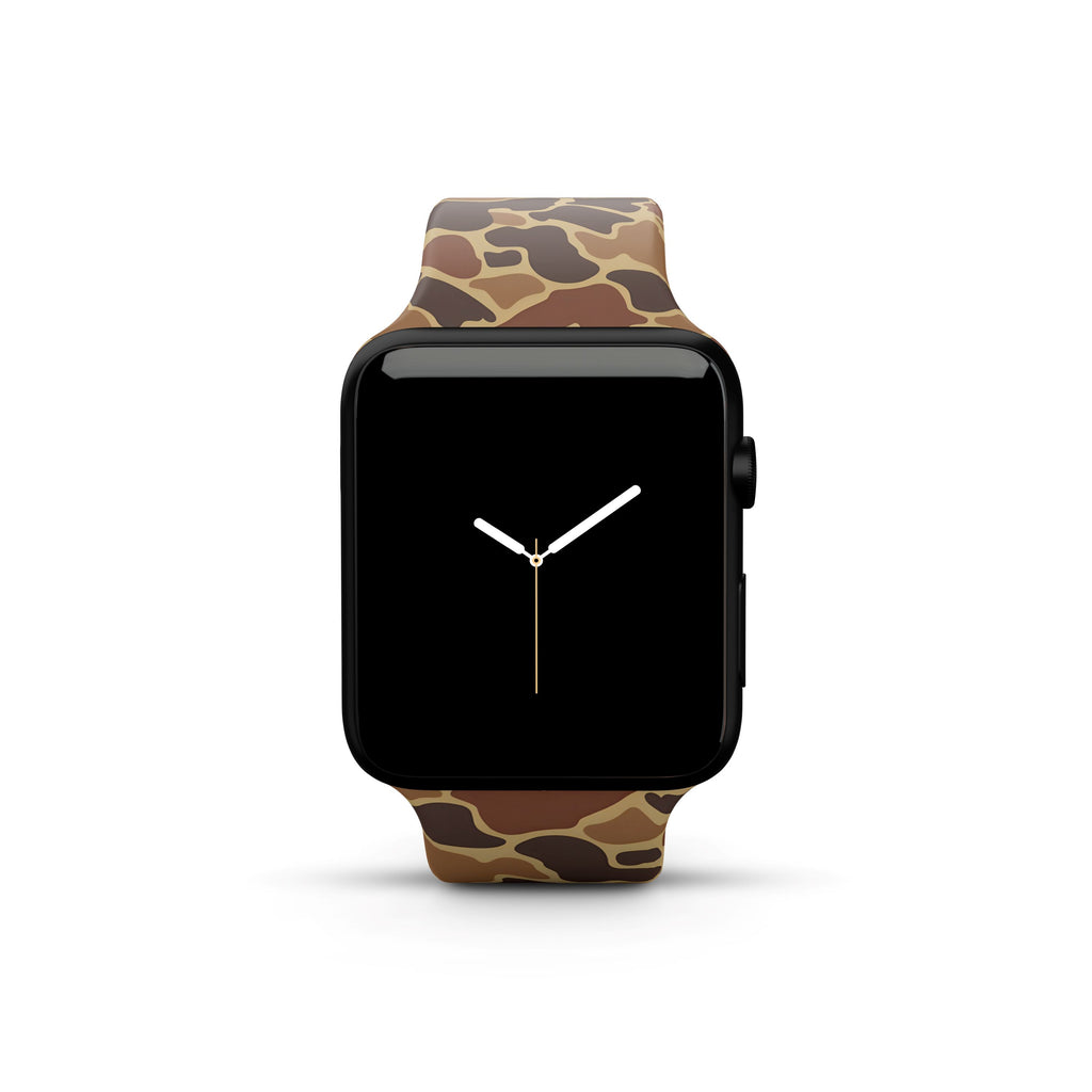 Vintage Duck Camo Silicone Apple Watch Band Kamo Skinz