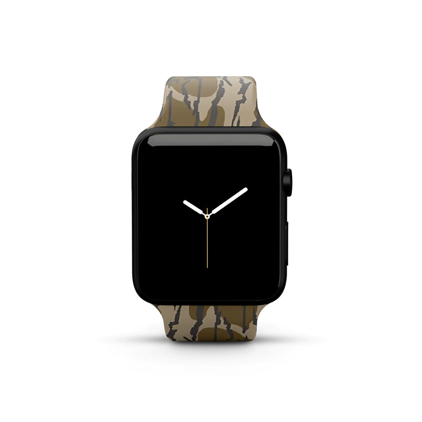 Mossy Oak® Original Bottomland ® Camo Silicone Apple Watch Band Kamo