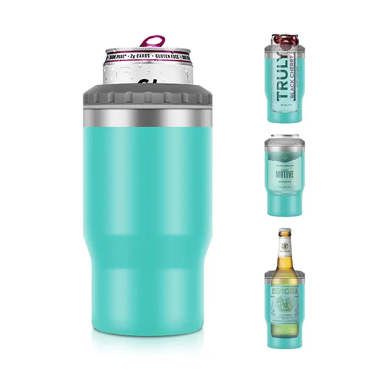 Watersy Can Cooler And Water Bottle Powder Coat 4 in 1 Can - Temu