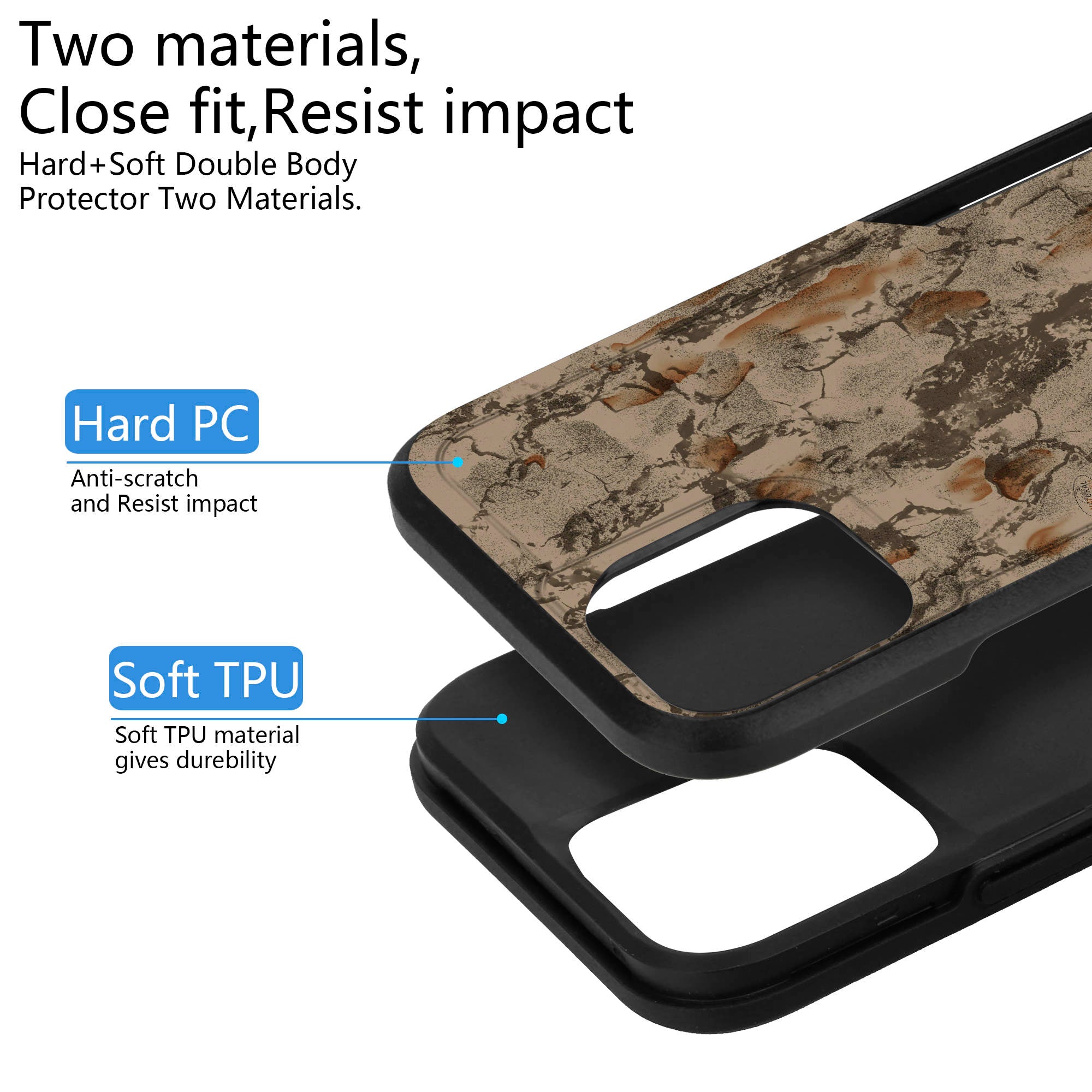 Kamo Skinz Rugged Natural Gear Case for iPhone 13 Pro Max Kamo Skinz Rugged Natural Gear Case for iPhone 13 Pro Max