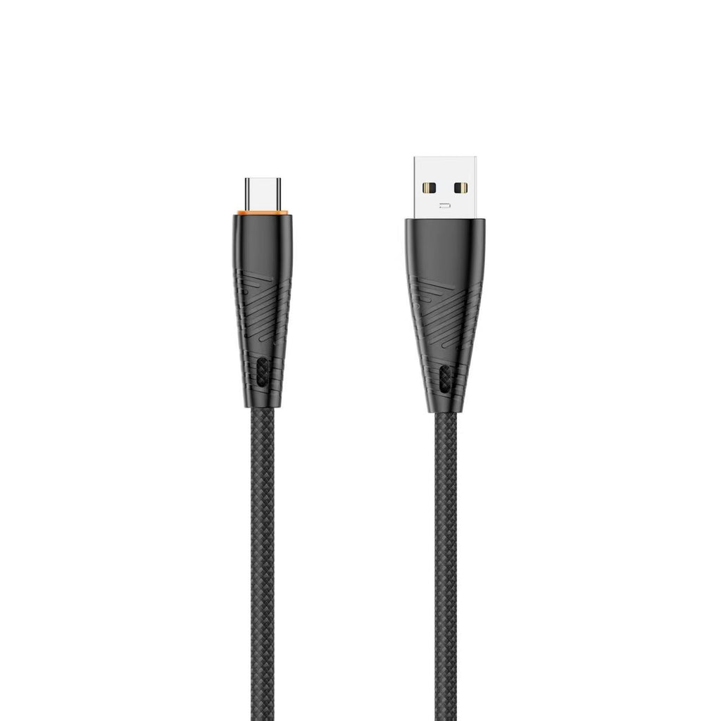 Nylon Braided 6.5ft Long 2.4A USB Phone Charging Cable - Kamo Skinz 