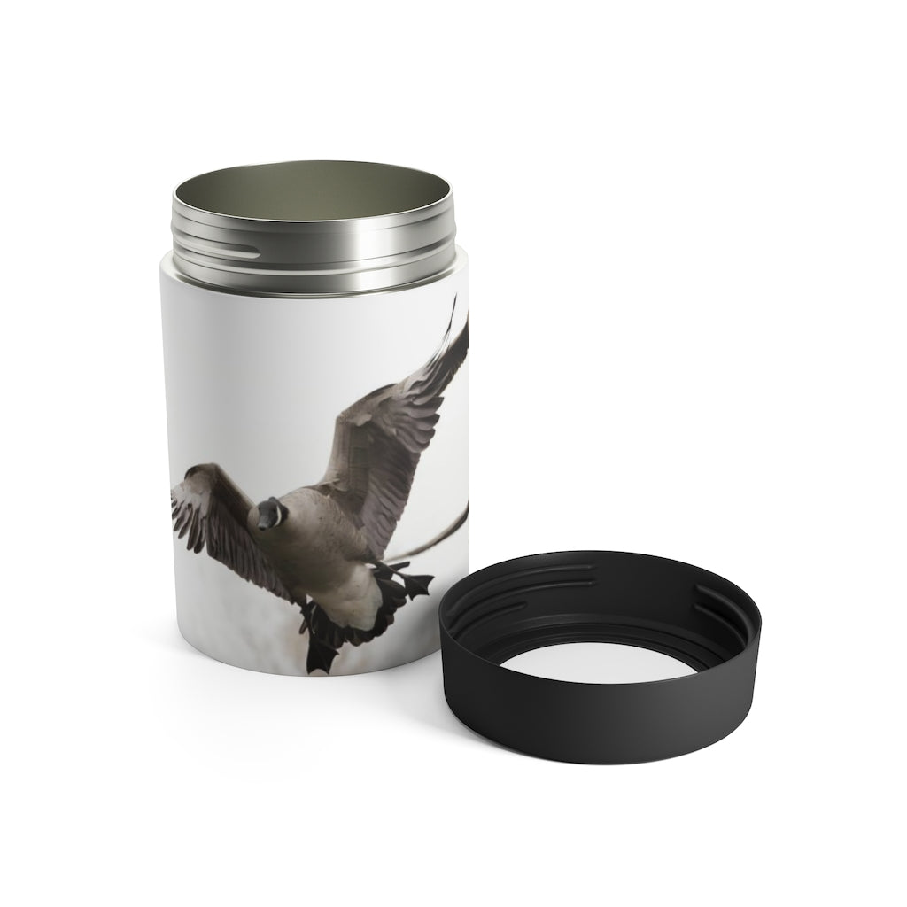 Geese Locked Up Can Holder - kamoskinz